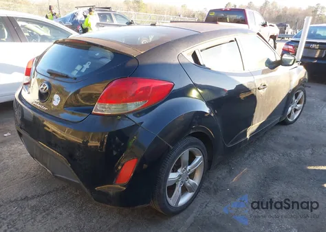 2012 Hyundai Veloster Base W/Gray z USA, uszkodzony, nr VIN KMHTC6AD7CU034888